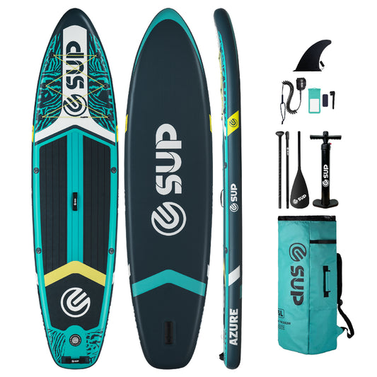 ESUP Inflatable Stand Up Paddle Board with Cup seat 33"/35" Wide Durable SUP, 11'/11'6" Stable Inflatable Paddle Boards for Adults & Youth of All Skill Levels